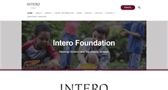 Desktop Screenshot of interofoundation.org